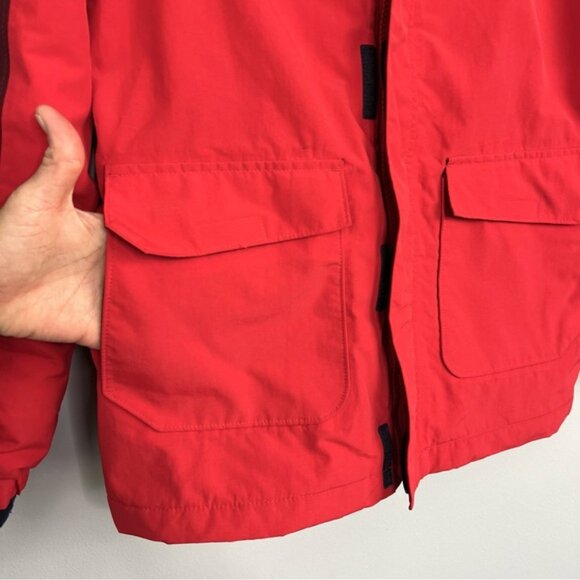 Lands' End Squall Waterproof Parka Size M Fleece Lined Winter Coat - Picture 3 of 15